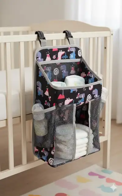 New - Baby Bed Hanging Organizer, View more