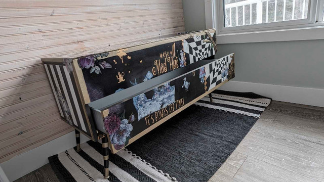Hand painted credenza  in Hutches & Display Cabinets in St. Albert