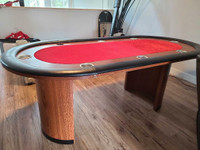 Invest in your mancave with this money making poker table!!!!