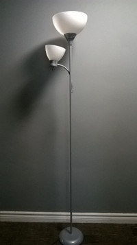 Floor Lamp 2 light with reading lamp