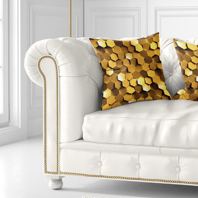 East Urban Home Abstract Printed Honeycomb 2 Pillows With Insert in Home Décor & Accents in Kitchener / Waterloo