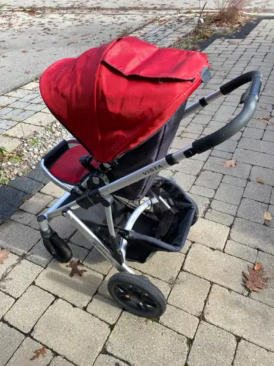Uppababy vista stroller + accessories, View more