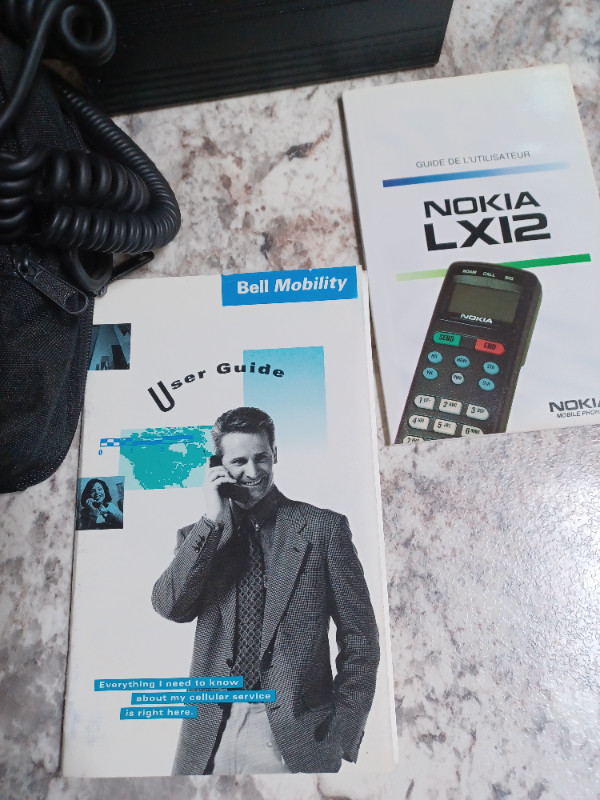 Cool Vintage 1992 LX12 Nokia Cell/Car phone in Cell Phones in Kitchener / Waterloo - Image 2