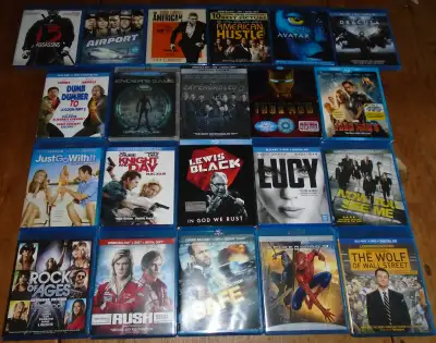 Blu-Rays - $5 each or 6 for $20, View more