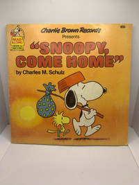 Charlie Brown Read Along Book & Record