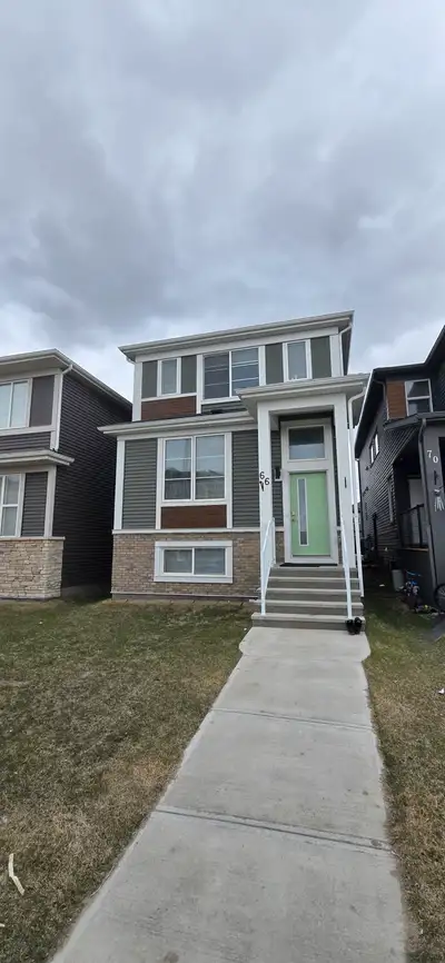 Rooms for rent in Cornerstone Calgary 2 rooms in LEGAL, new-ish basement Rent $700 (single person) +...