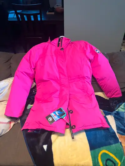 Pink Canada Goose Jacket, View more
