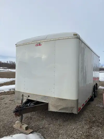 2015 20’ wash trailer Equipped with a 700 gallon water tank & MI-T-M Pressure Washer