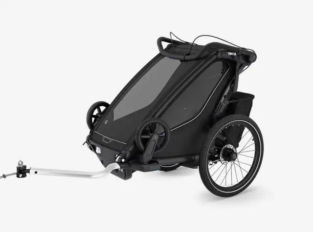 Thule Chariot Sport 2 : 1-seat multisport ski / bike/run trailer in Strollers, Carriers & Car Seats in Ottawa - Image 4