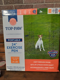 Top Paw 24 foot exercise pen