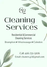 Cleaning Services- GTA