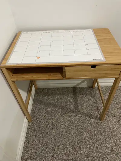 ikea: study desk, schedule on desk, View more