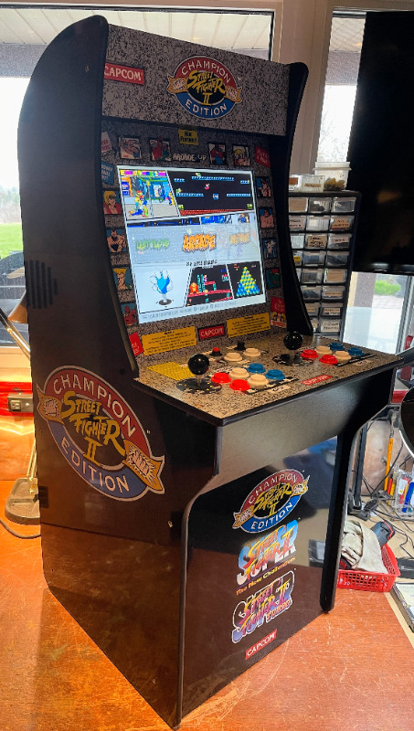 Arcade 1Up Street Fighter Modded Multigame - 2400+ Games!! in Toys & Games in Oakville / Halton Region - Image 4