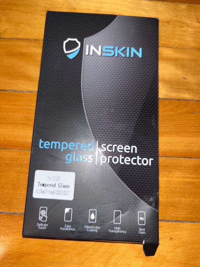 Set of 3 screen protector/protecteur d’écran LG Q70  dans Autre  à Ville de Montréal - Image 2