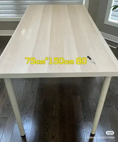 Dining Table Office desk (150 × 75 × 80 cm), View more