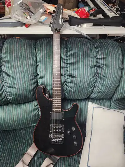 Ibanez RS530 Roadstar II RS 530 1980s Black with Red Trim-Made in Japan -650