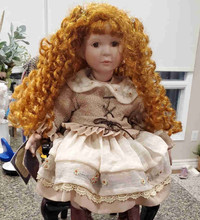 Rebecca collection porcelain doll