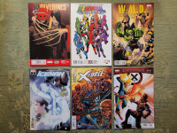 7 X-Men related Marvel Comics: Wolverine, Deadpool, X-Force, WMD