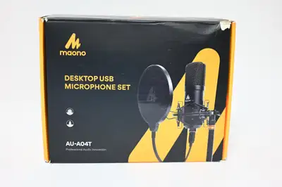Microphone MAONO USB AU-A04T PC Condenser Podcast Streaming Mic, View more