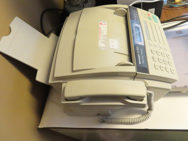 Sharp UX-1100 Plain Paper Fax Machine with Telephone &  Manual in Other Business & Industrial in Pembroke - Image 3