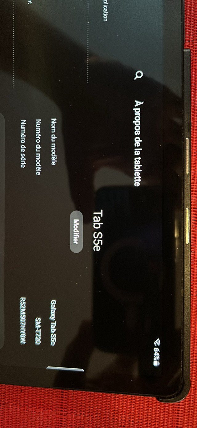 Tablette Samsung galaxy tab S5e 128gig dans iPad et tablettes  à Saguenay - Image 4