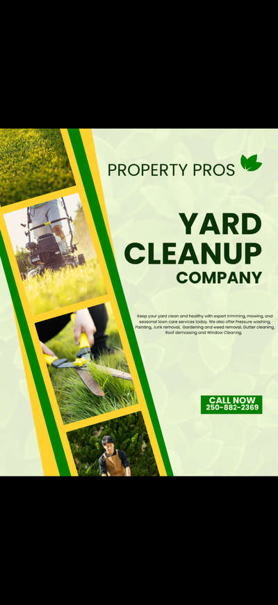 Property Pros Cleaning & Mowing Looking to freshen up your property? We’ve got you covered! At Prope...