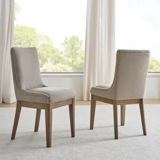 Northridge Home Anna Maria Dining Chair, 2-pack
