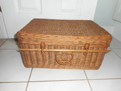 BROWN PICNIC BASKET, View more