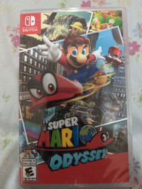 Super mario Odyssey game brand new sealed 