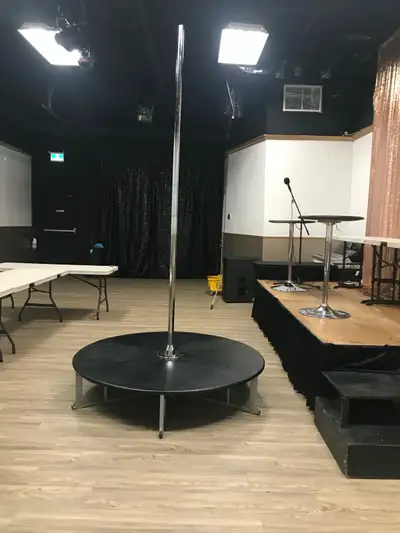 Need 9ft freestanding pole? RENT, View more