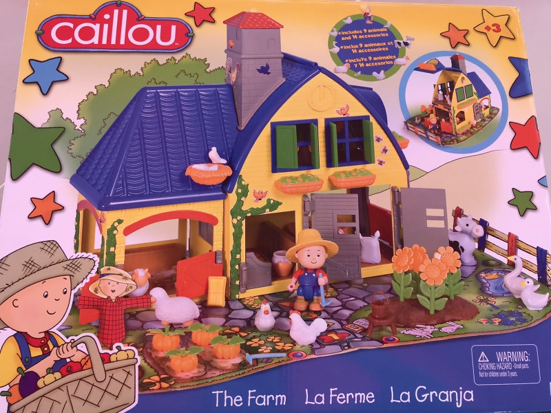 Caillou Kids Building Farm toy set Toys & Games Winnipeg Kijiji