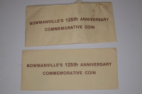 Town Of Bowmanville 125th Commemorative Coin