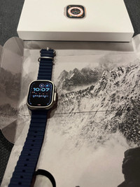 Apple Watch Ultra Cellular Unlocked Package w/ Box, 16 straps…