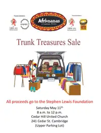 Garage sale (Treasures to be found in the trunks of our cars)