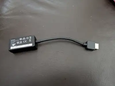 Lenovo ThinkPad Ethernet Adapter 01YU027, View more