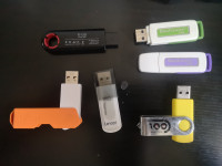 6 USB 3(16GB), 2GB, 4GB and 32GB