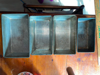 Lot of 4 Vintage  GSW Loaf Pans - various sizes