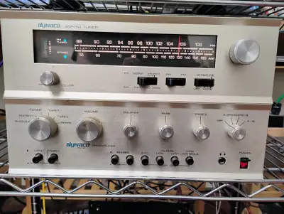 Dynaco Pat 5 Preamp+Dynaco Tuner Sold Together, View more
