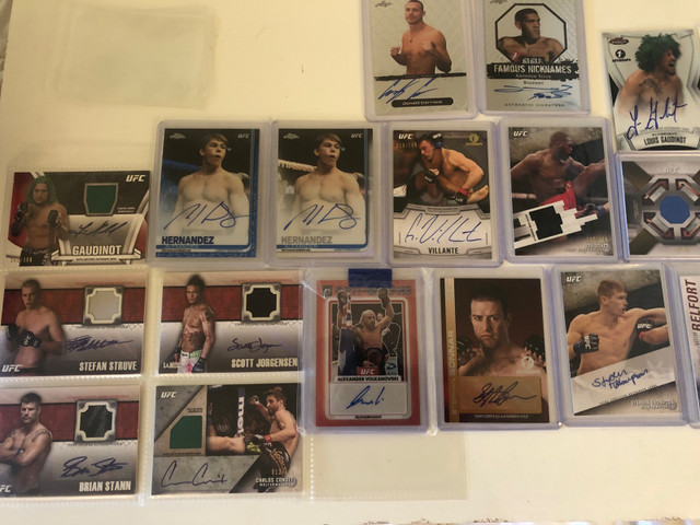 Ufc Signed Cards  in Arts & Collectibles in Mississauga / Peel Region - Image 4