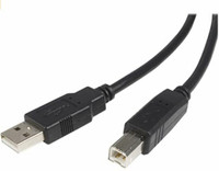 6 ft USB Printer Cable - USB 2.0 A to B - Printer Cable