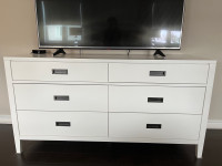 White double dresser - Crate and Barrel 