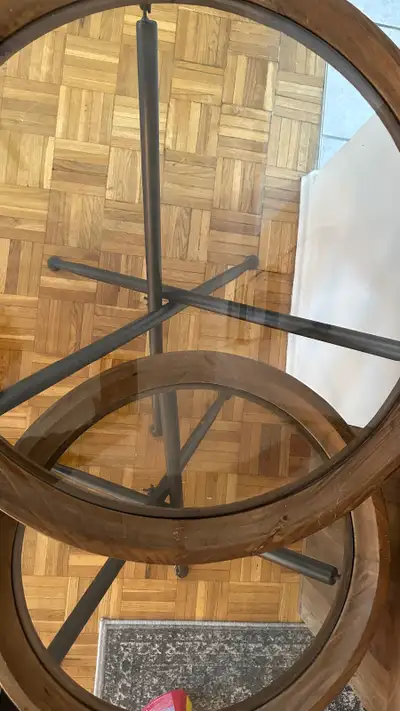 Currently on structube for 179 plus tax Pick up St Clair w and Vaughan rd Glass has been taped and l...