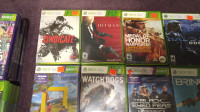 XBox 360 Games - New in sealed boxes (some store-opened ) - list