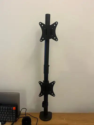 Vertical Dual Monitor Stand, View more