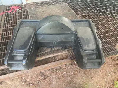 I have a storage box that came off a 06 Honda foreman, it’s great to use for tow straps and stuff li...