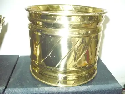 QUALITY MADE BRASS PLANT POT  MADE IN EUROPE, View more