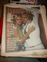 Magazines Rolling Stone années 1970...