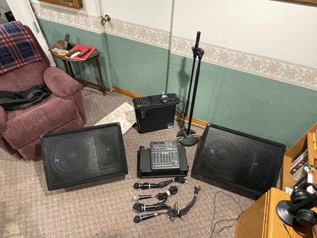 Yorkville PA with Extras in Pro Audio & Recording Equipment in Calgary