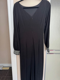 Black formal dress 