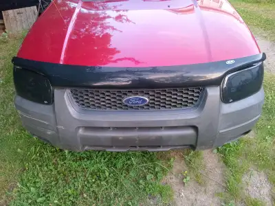 2004 ford escape hood bug deflector and head light covers. 50.00 for both